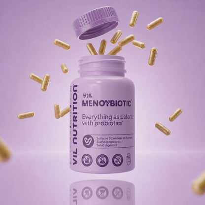 MenoYBiotic® Alivio y equilibrio en la menopausia