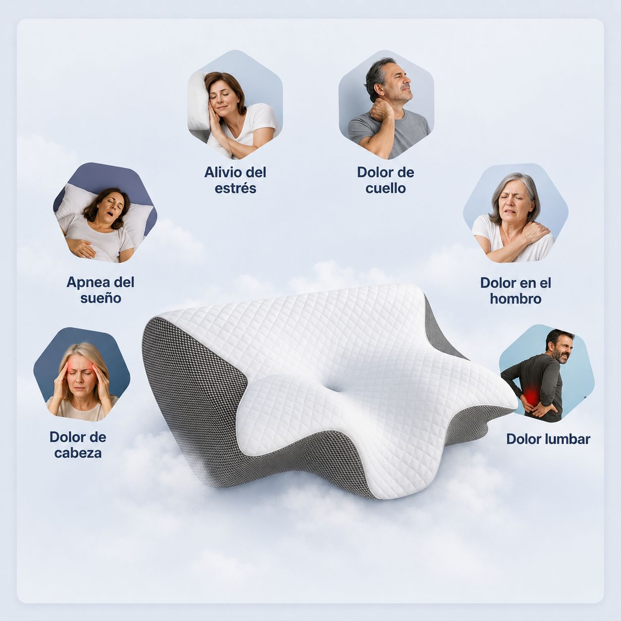 OrthoSleep™  Almohada Cervical