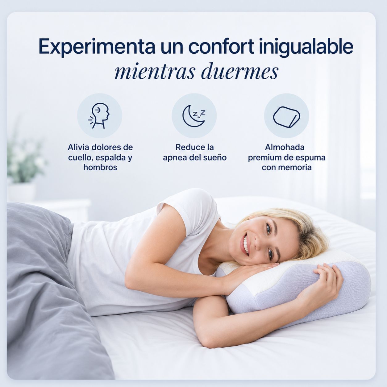 OrthoSleep™  Almohada Cervical