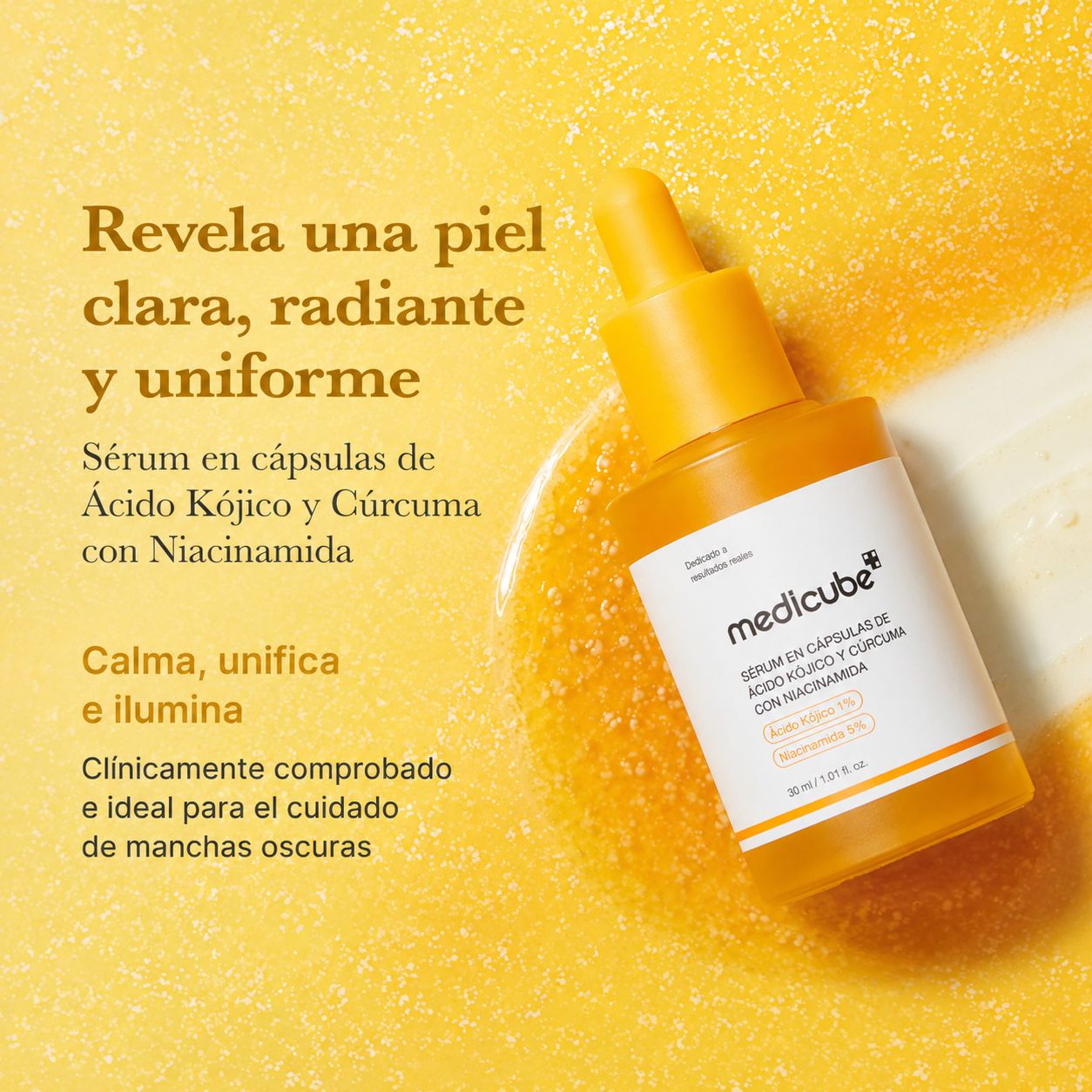 Sérum Coreano Antimanchas Kojic + Turmeric™