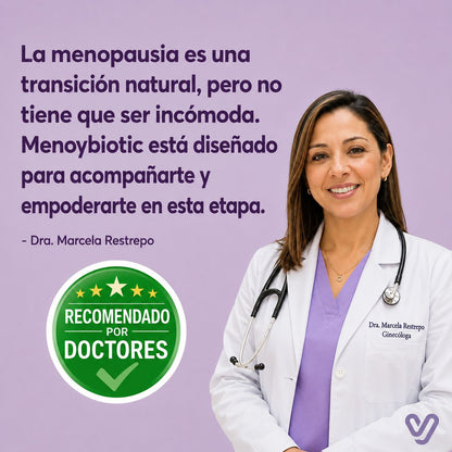 MenoYBiotic® Alivio y equilibrio en la menopausia