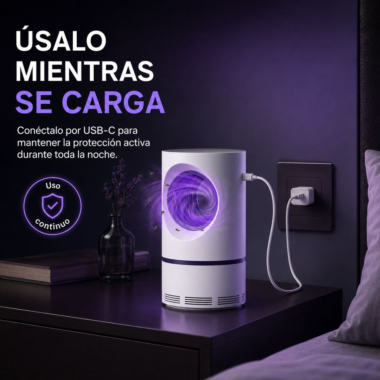 Lámpara Anti-Mosquitos