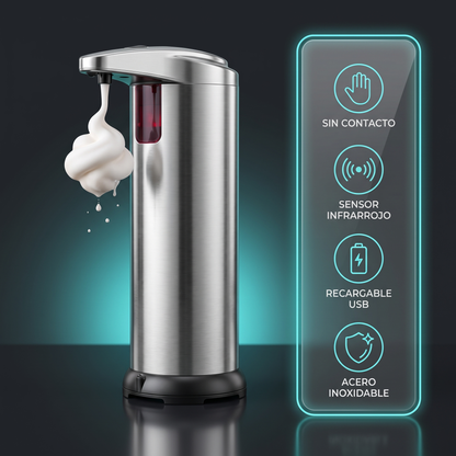 Dispensador de jabón automático sin contacto