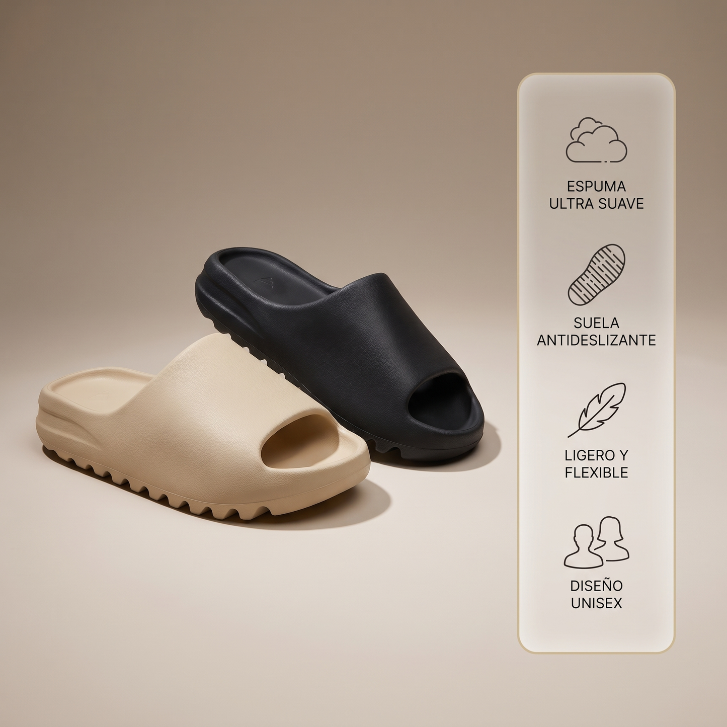 Yessy Slide sandalia de espuma