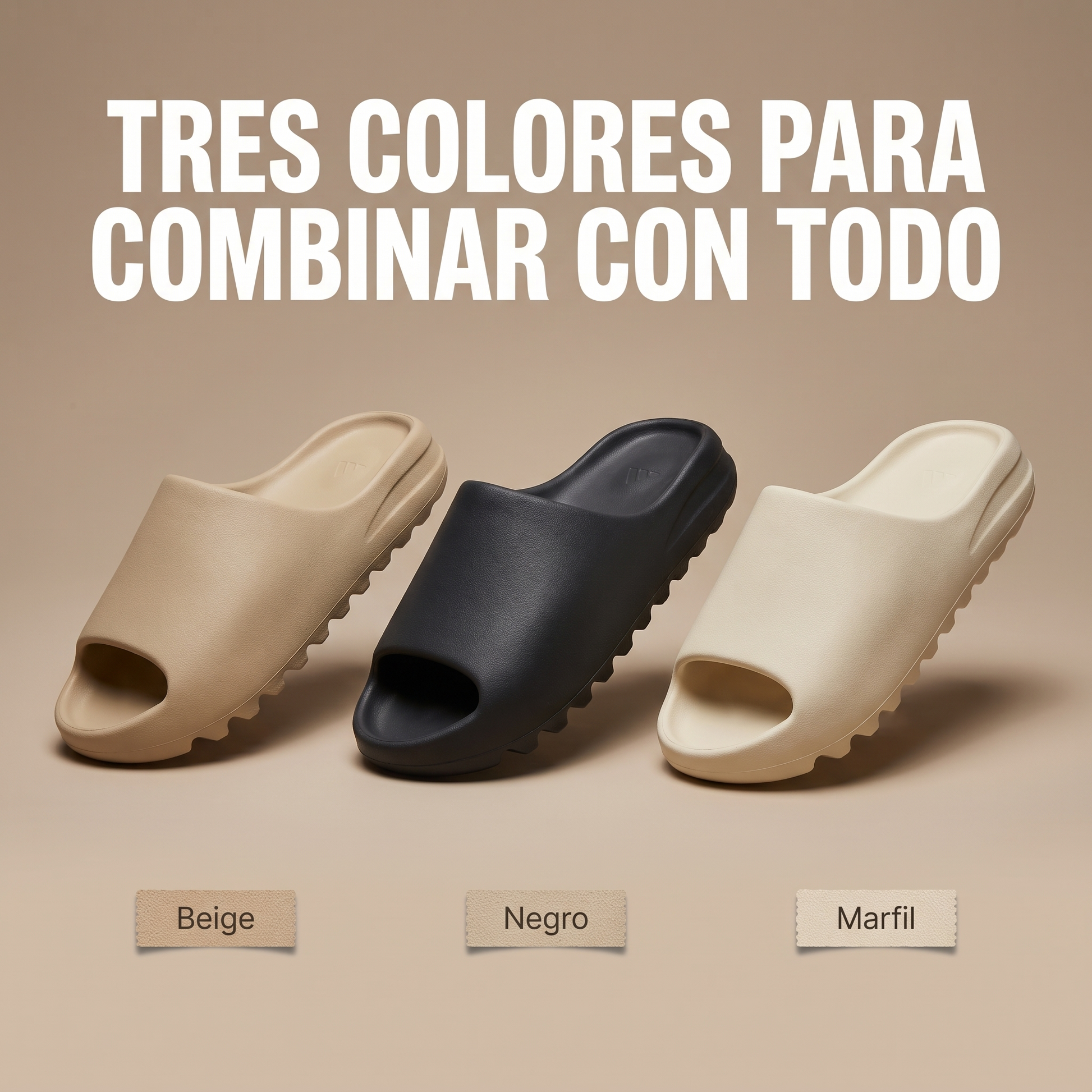 Tres colores para combinar con todo